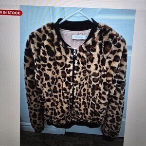 Mustard Seed Leapard Small Jacket